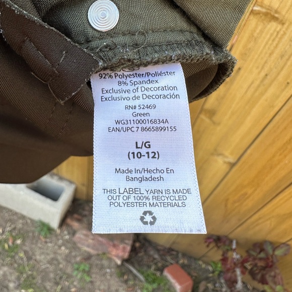 Wonder Nation Green Faux Suede Mini Skirt Size Small - Picture 4 of 5